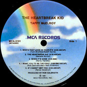 Taffy McElroy : The Heartbreak Kid (LP, Album, Pin)