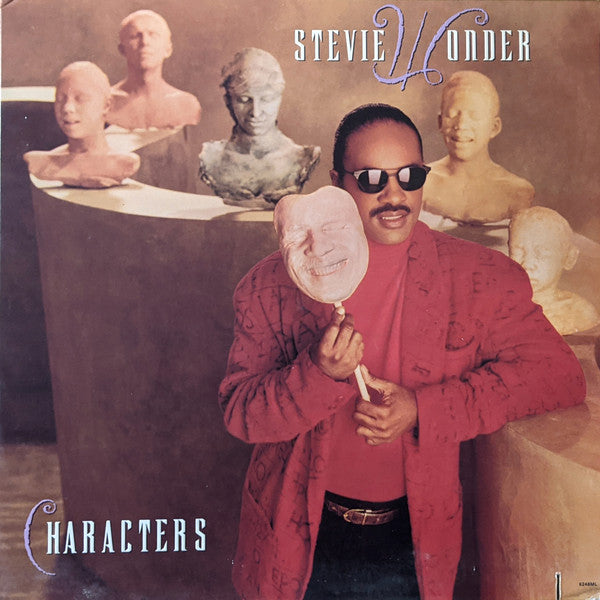 Stevie Wonder : Characters (LP, Album, Promo, Gat)