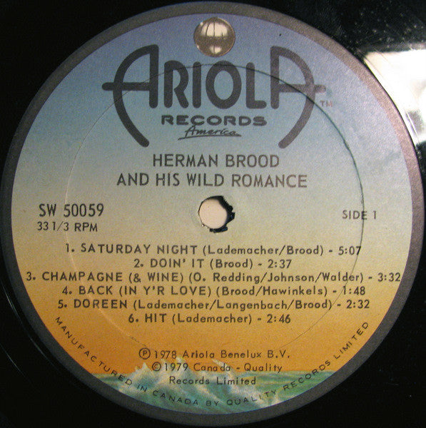 Herman Brood & His Wild Romance : Herman Brood & His Wild Romance (LP, Album)