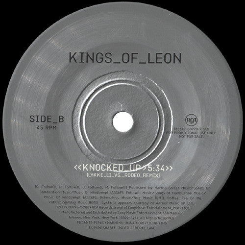 Kings Of Leon : Use Somebody (7", Single, Promo)