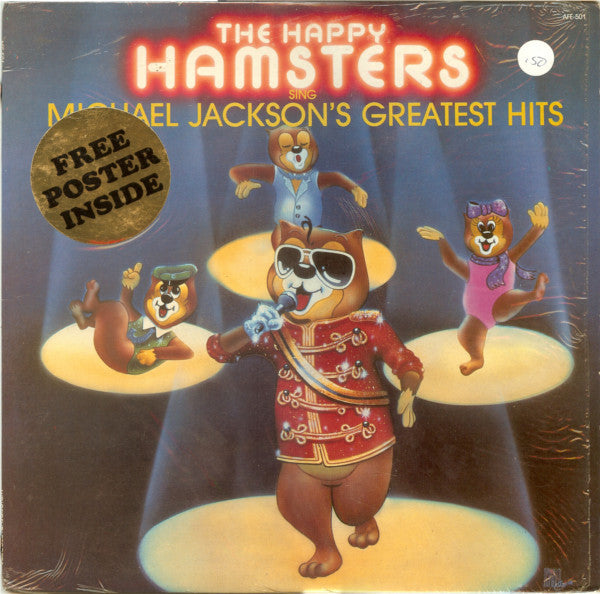 The Happy Hamsters : The Happy Hamsters Sing Michael Jackson's Greatest Hits (LP, Album)