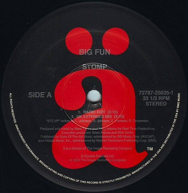 Big Fun II : Stomp (12")