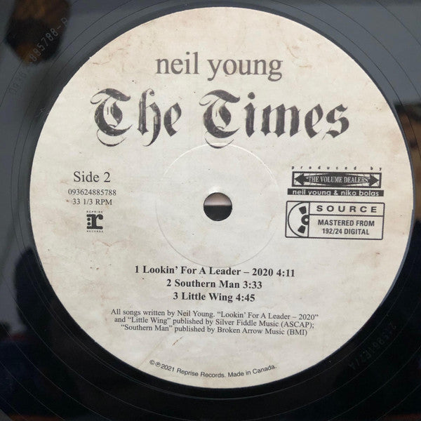 Neil Young : The Times (12", EP)