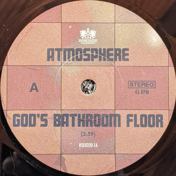 Atmosphere (2) : God's Bathroom Floor (7", Ltd)