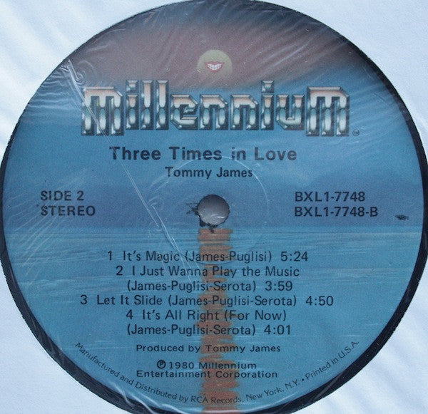 Tommy James : Three Times In Love (LP, Album)