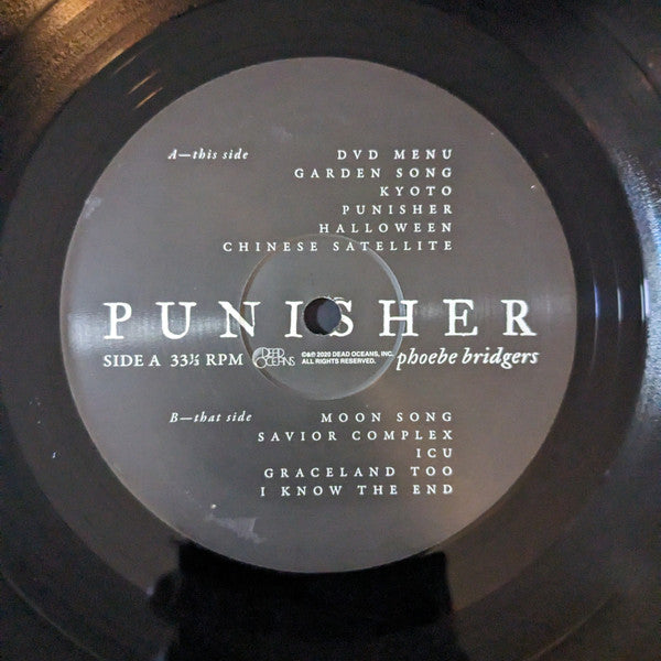 Phoebe Bridgers : Punisher (LP, Album, RP)
