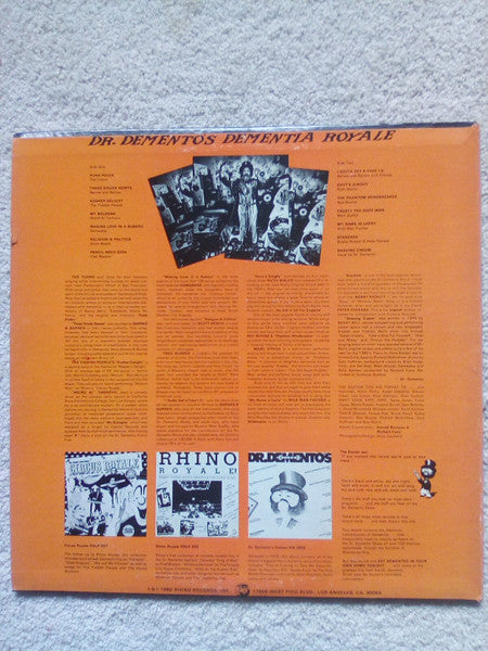 Dr. Demento : Dr. Demento's Dementia Royale (LP, Comp)