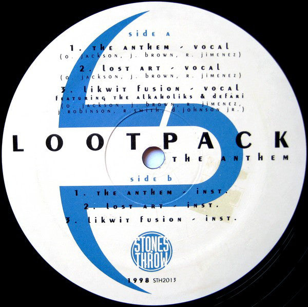 Lootpack : The Anthem (12")