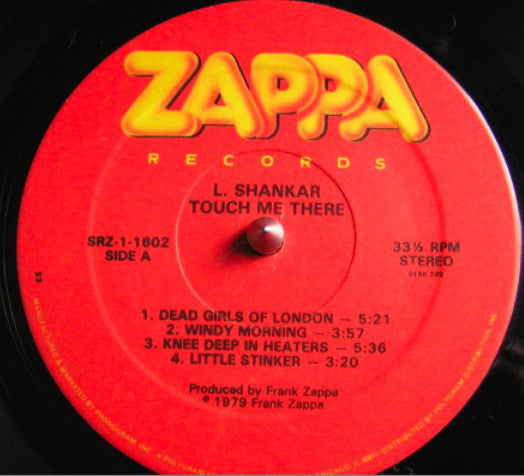Shankar : Touch Me There (LP, Album)