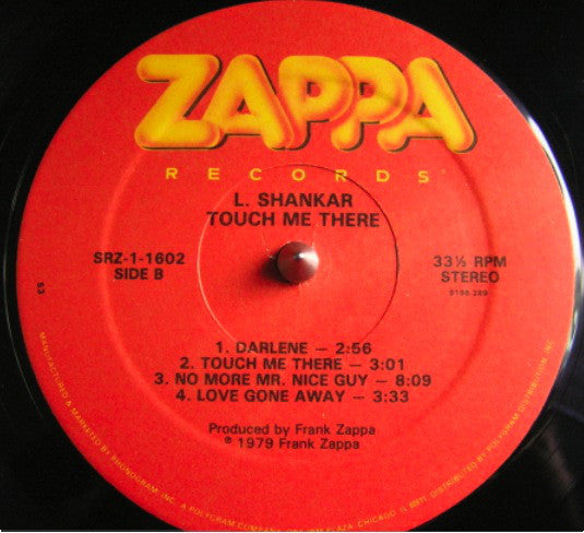 Shankar : Touch Me There (LP, Album)