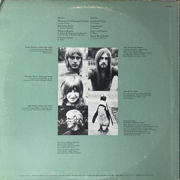 Fleetwood Mac : Future Games (LP, Album, RE, San)