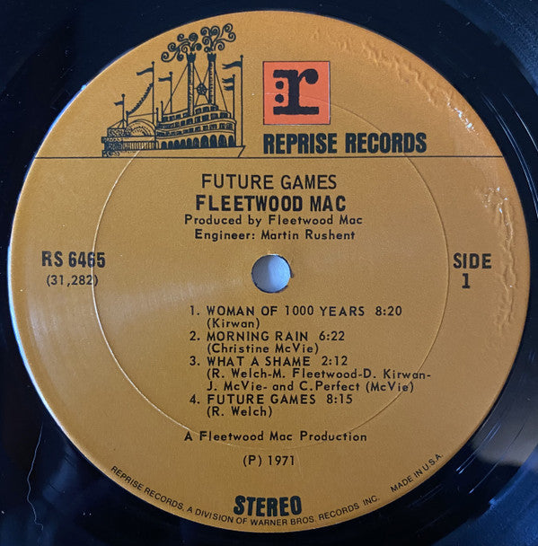 Fleetwood Mac : Future Games (LP, Album, RE, San)