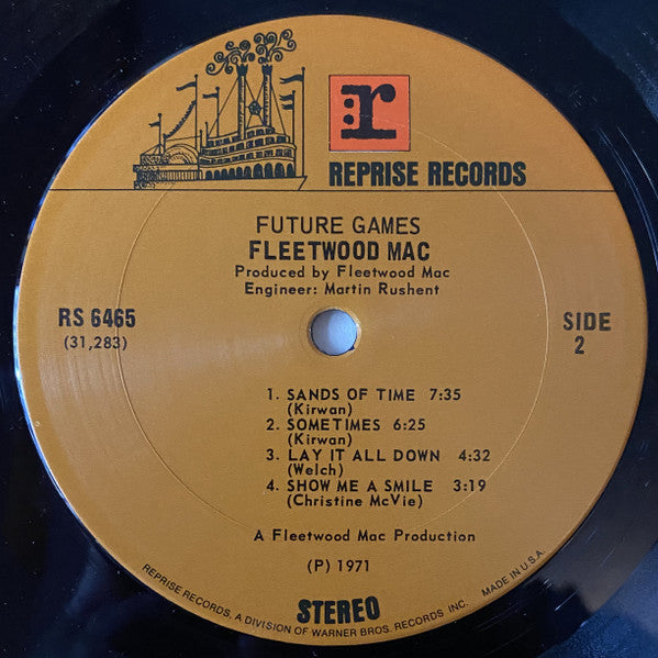 Fleetwood Mac : Future Games (LP, Album, RE, San)