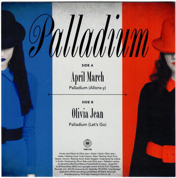 April March / Olivia Jean : Palladium (7", Single)