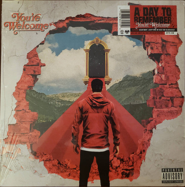 A Day To Remember : You're Welcome (LP, Album, Ltd, Red)
