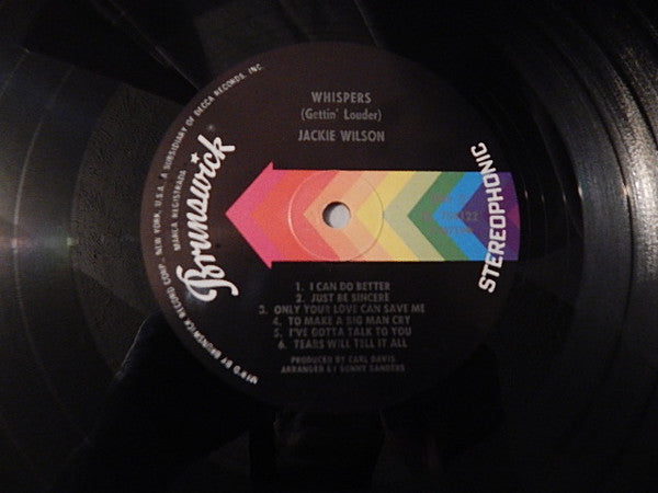 Jackie Wilson : Whispers (LP)