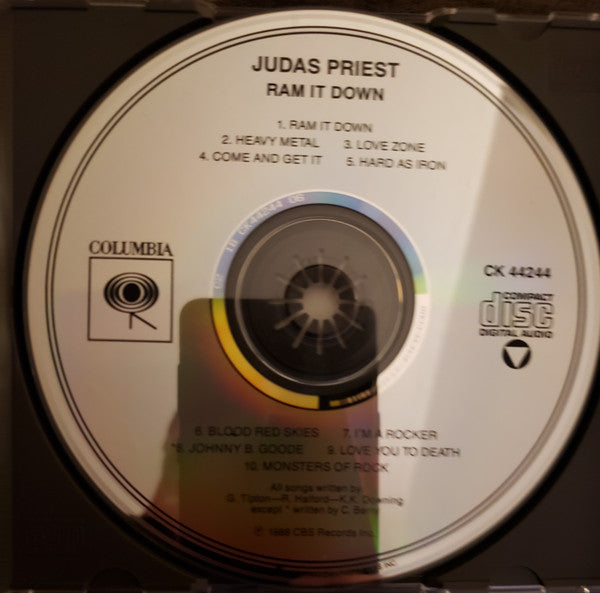 Judas Priest : Ram It Down (CD, Album, RP)