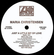 Maria Christensen : Just A Little Bit Of Love (12", Promo)