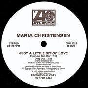 Maria Christensen : Just A Little Bit Of Love (12", Promo)