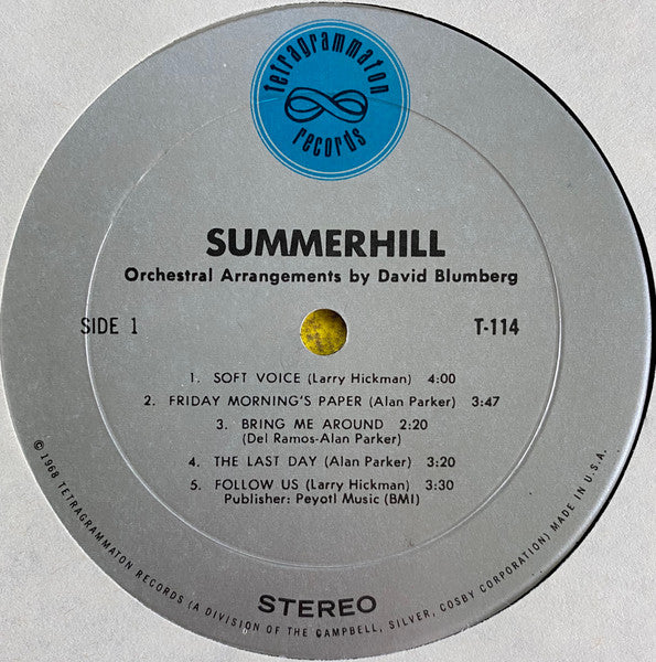 Summerhill : Summerhill (LP, Album)