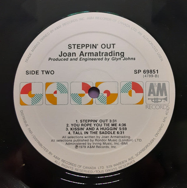 Joan Armatrading : Steppin' Out (LP, Album, RE)