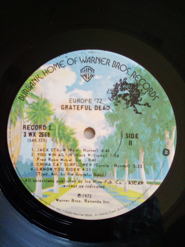 The Grateful Dead : Europe '72 (3xLP, Album, RP, Los)