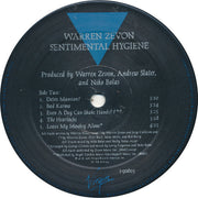 Warren Zevon : Sentimental Hygiene (LP, Album, Spe)