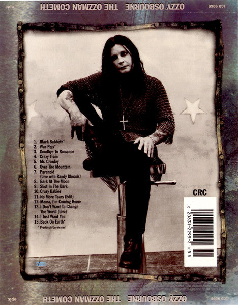 Ozzy Osbourne : The Ozzman Cometh (CD, Comp, Mono, Club, CRC)