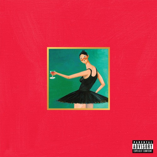 Kanye West - My Beautiful Dark Twisted Fantasy (Mint (M)) Hip Hop (3xLP, Album, Ltd, RE)