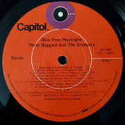 Merle Haggard And The Strangers (5) : Okie From Muskogee (Recorded "Live" In Muskogee, Oklahoma) (LP, Album, Jac)