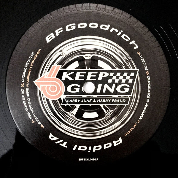 Larry June & Harry Fraud : Keep Going (LP, Album)