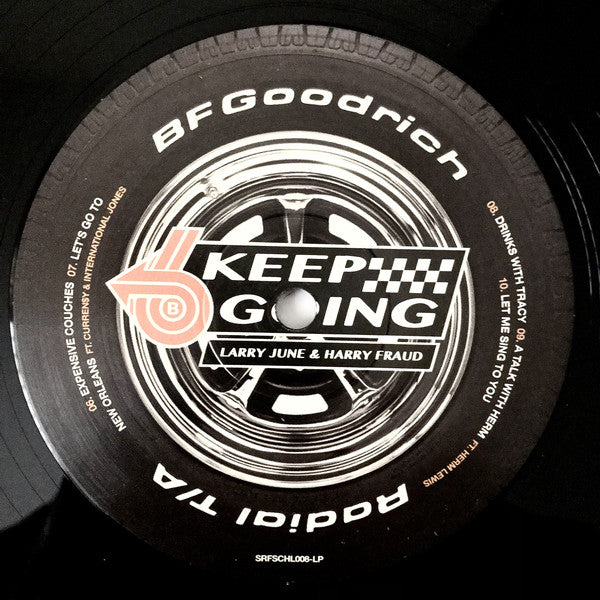 Larry June & Harry Fraud : Keep Going (LP, Album)