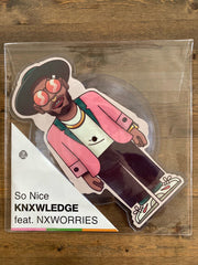knxwledge feat. NxWorries : So Nice (7", Shape, Pic)