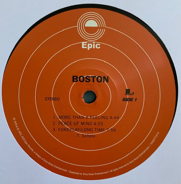 Boston : Boston (LP, Album, RE)