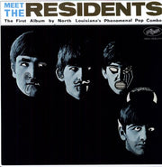 the album cover for The Residents - Meet the Residents