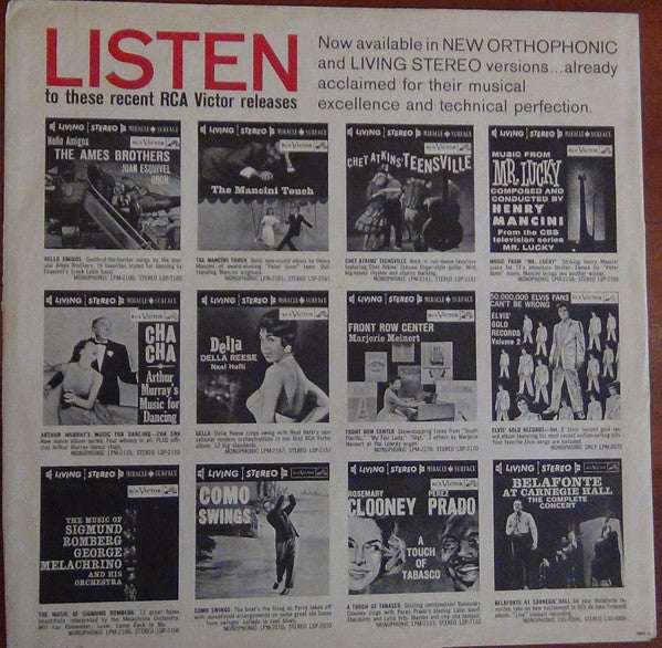 Elvis Presley : Elvis Presley (LP, Album, Mono, RP)