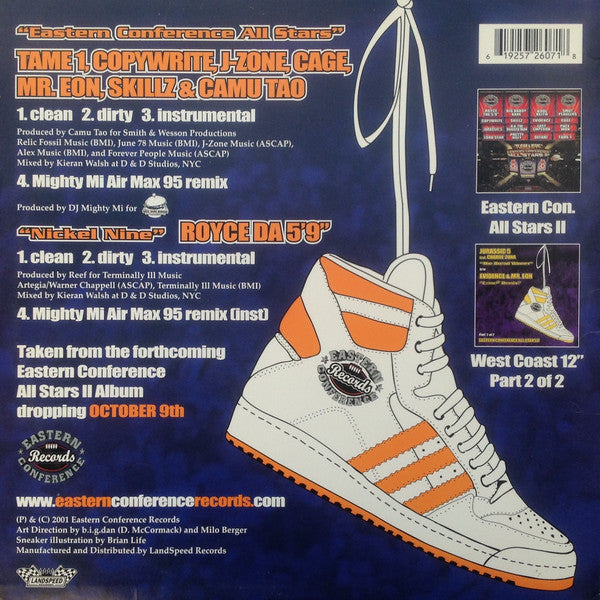 Various : Eastern Conference All Stars II (Part 1 Of 2) (12")