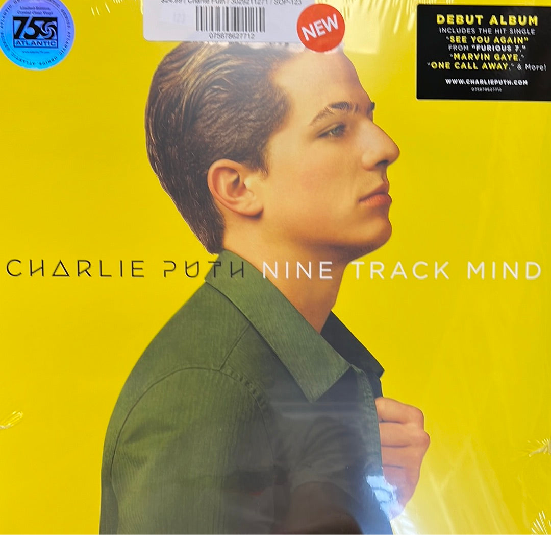 Charlie Puth - Nine Track Mind (Mint (M)) Funk / Soul, Pop (LP, Album, Ltd, Cle)