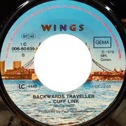 Wings (2) : With A Little Luck (7", Single)