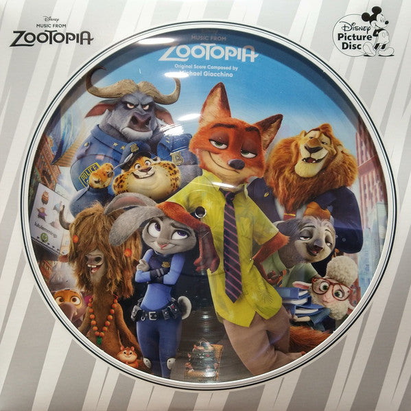 Michael Giacchino : Music From Zootopia (Original Score) (LP, Pic)