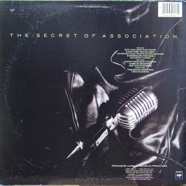 Paul Young : The Secret Of Association (LP, Album, Pit)