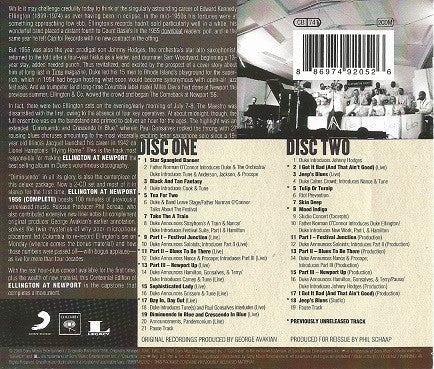 Duke Ellington : Ellington At Newport 1956 (Complete) (2xCD, Album, RM)