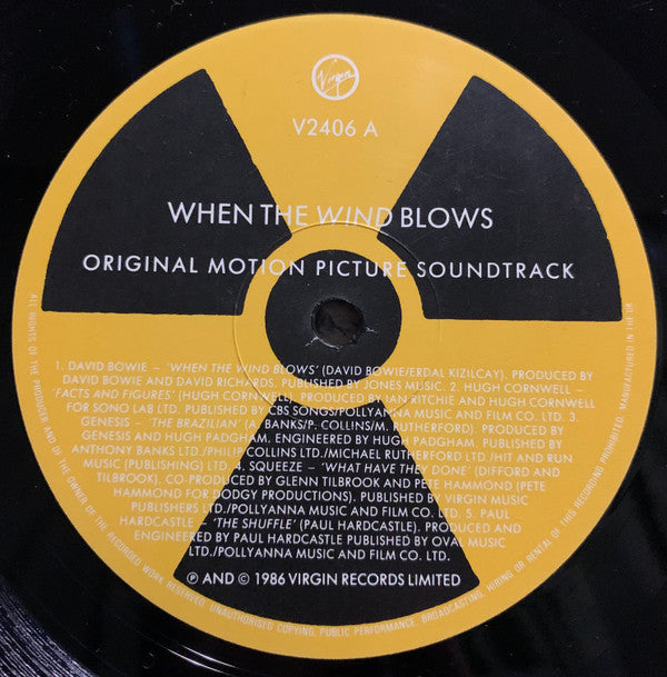 Various : When The Wind Blows (Original Motion Picture Soundtrack) (LP)