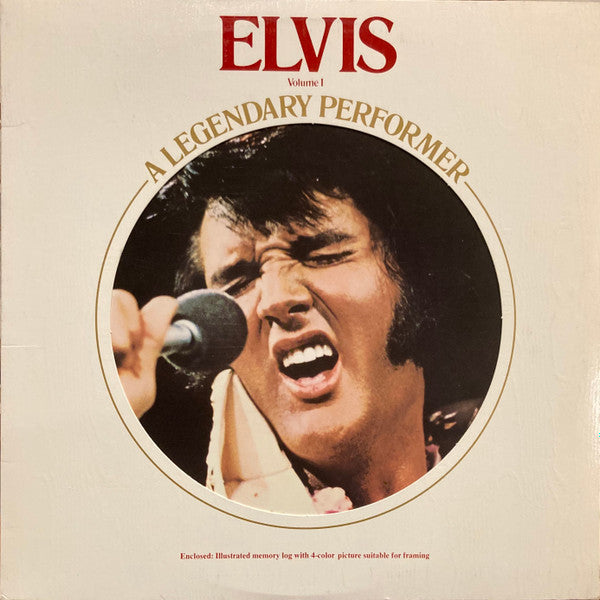 Elvis* : A Legendary Performer - Volume 1 (LP, Comp)