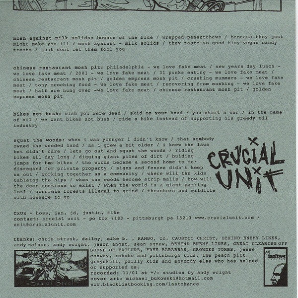 R.a.m.b.o. / Crucial Unit : Rambo / Crucial Unit (7", EP)
