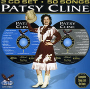the album cover for Patsy Cline - 50 Songs