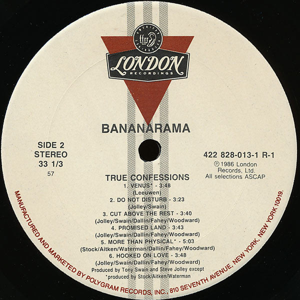 Bananarama : True Confessions (LP, Album, 57)