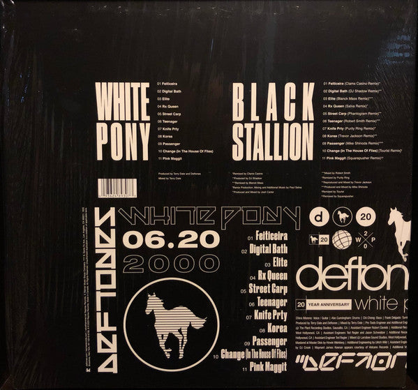 Deftones : White Pony (2xLP, Album, RE, RP, Mem + LP + LP, S/Sided, Etch )