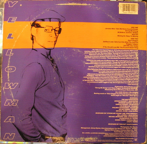 Yellowman : King Yellowman (LP, Album)