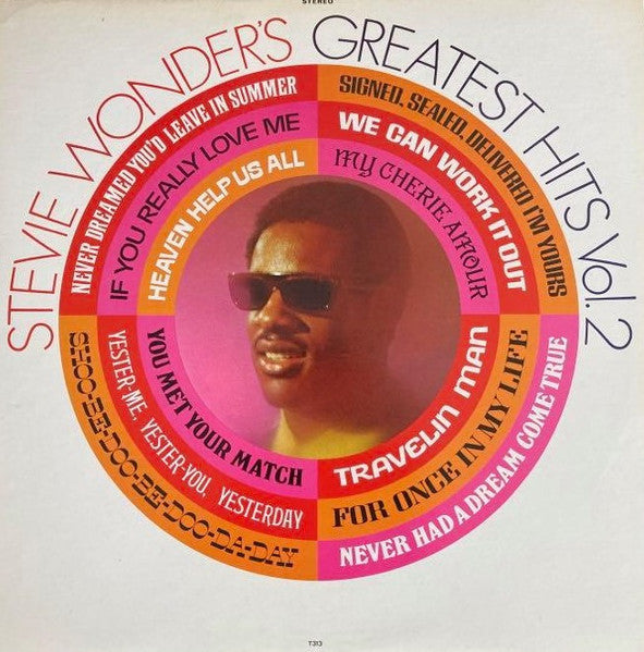 Stevie Wonder : Stevie Wonder's Greatest Hits Vol. 2 (LP, Comp)